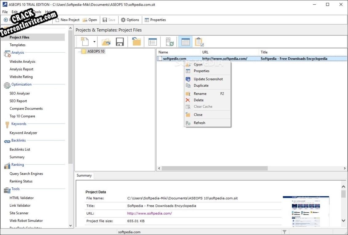 ASEOPS key generator » Download