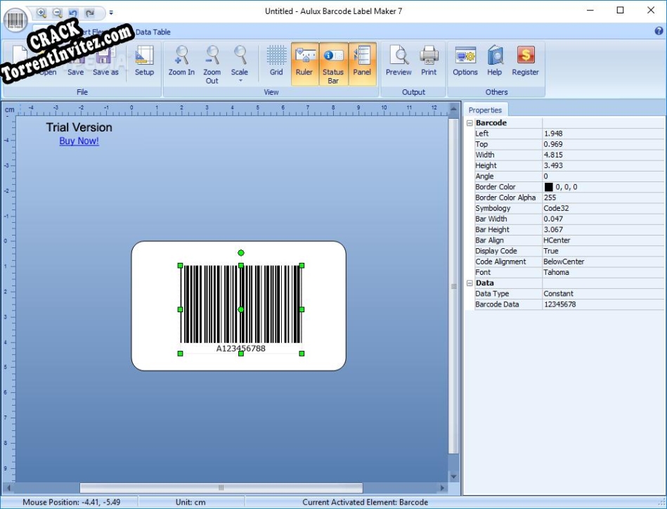 Barcode Label Maker Starter Edition activation key » Download