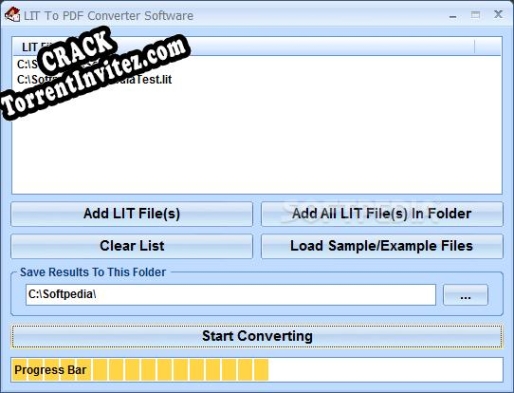 Registration key for the program LIT To PDF Converter Software » Download