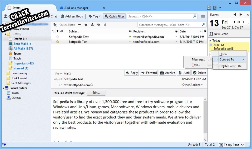Mozilla Lightning Project Key generator