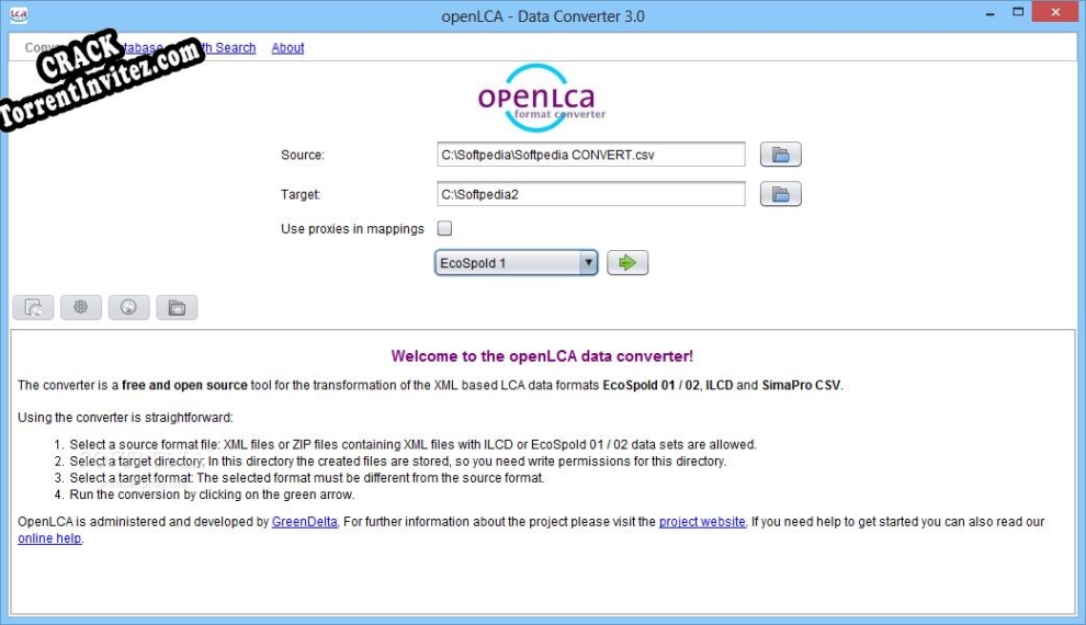 Activation key for openLCA - Data Converter » Download