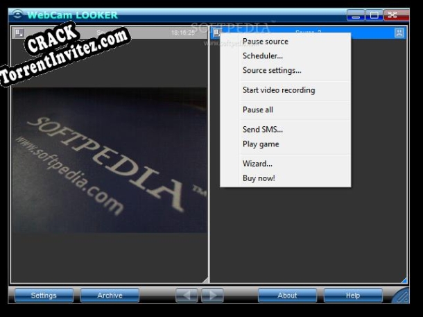 Free key for WebCam Looker